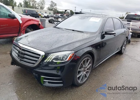 2019 Mercedes-Benz S 560 z USA, uszkodzony, nr VIN WDDUG8DB1KA444157